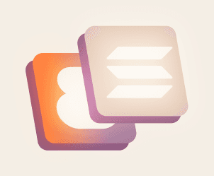 Solana Programs feature abstract illustration.